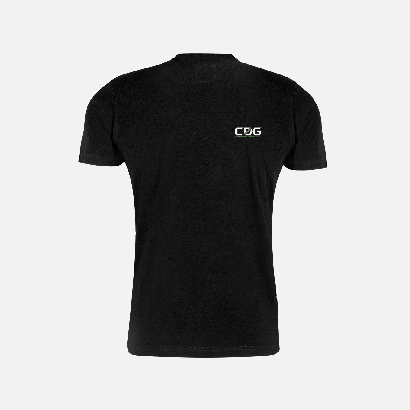 "Limited Edition" Back to Front Fire CDG Logo T-Shirt Black